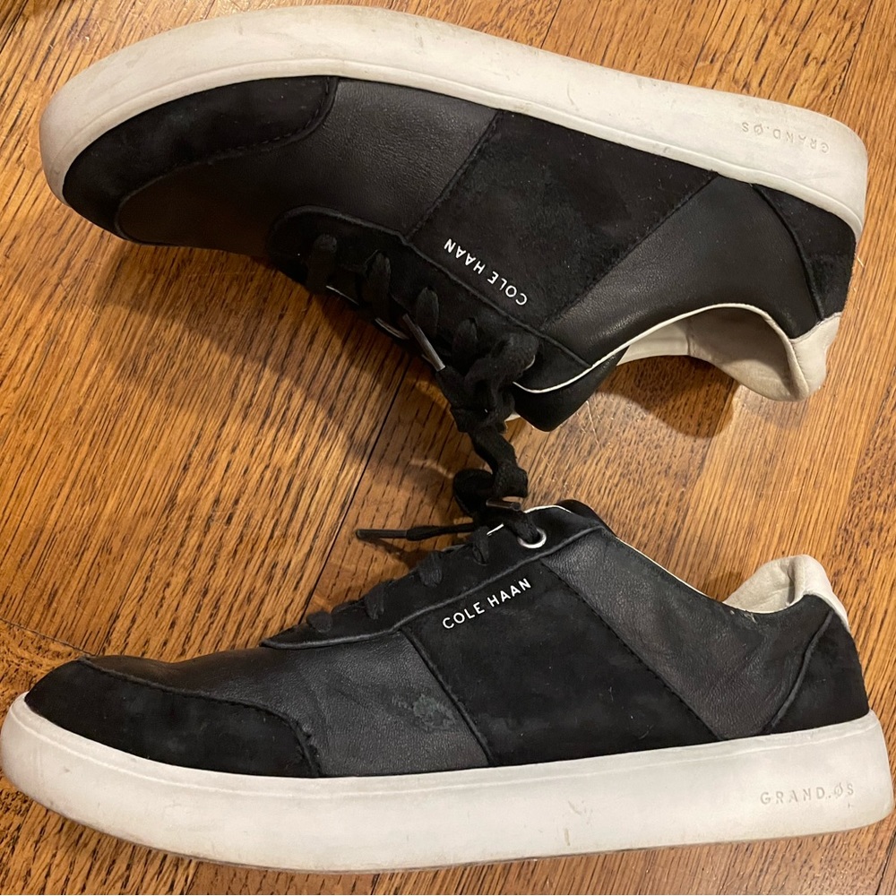 GUC Cole Haan Zero Grand Ladies black Tennis Shoes